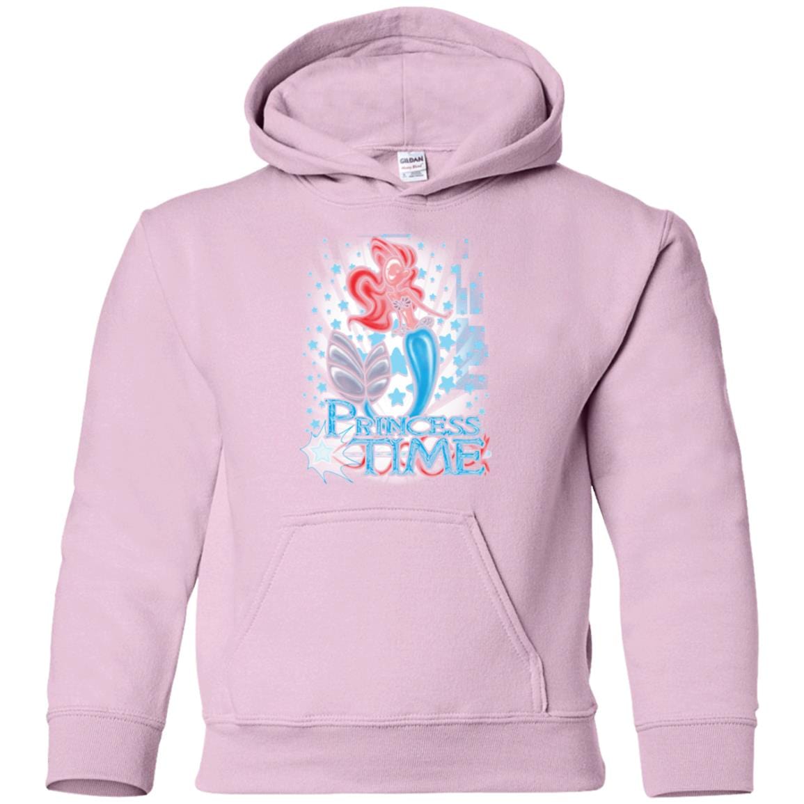 Sweatshirts Light Pink / YS Princess Time Ariel Youth Hoodie