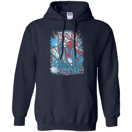 Sweatshirts Navy / Small Princess Time Elsa Anna Pullover Hoodie