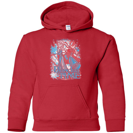 Sweatshirts Red / YS Princess Time Elsa Anna Youth Hoodie