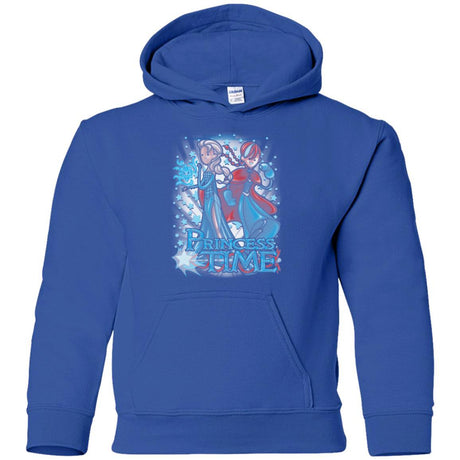 Sweatshirts Royal / YS Princess Time Elsa Anna Youth Hoodie