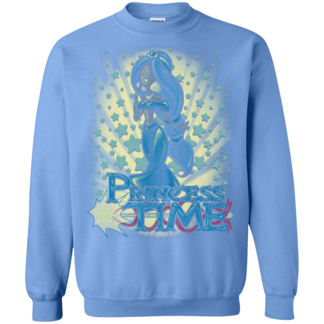 Sweatshirts Carolina Blue / Small Princess Time Jasmine Crewneck Sweatshirt