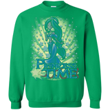 Sweatshirts Irish Green / Small Princess Time Jasmine Crewneck Sweatshirt