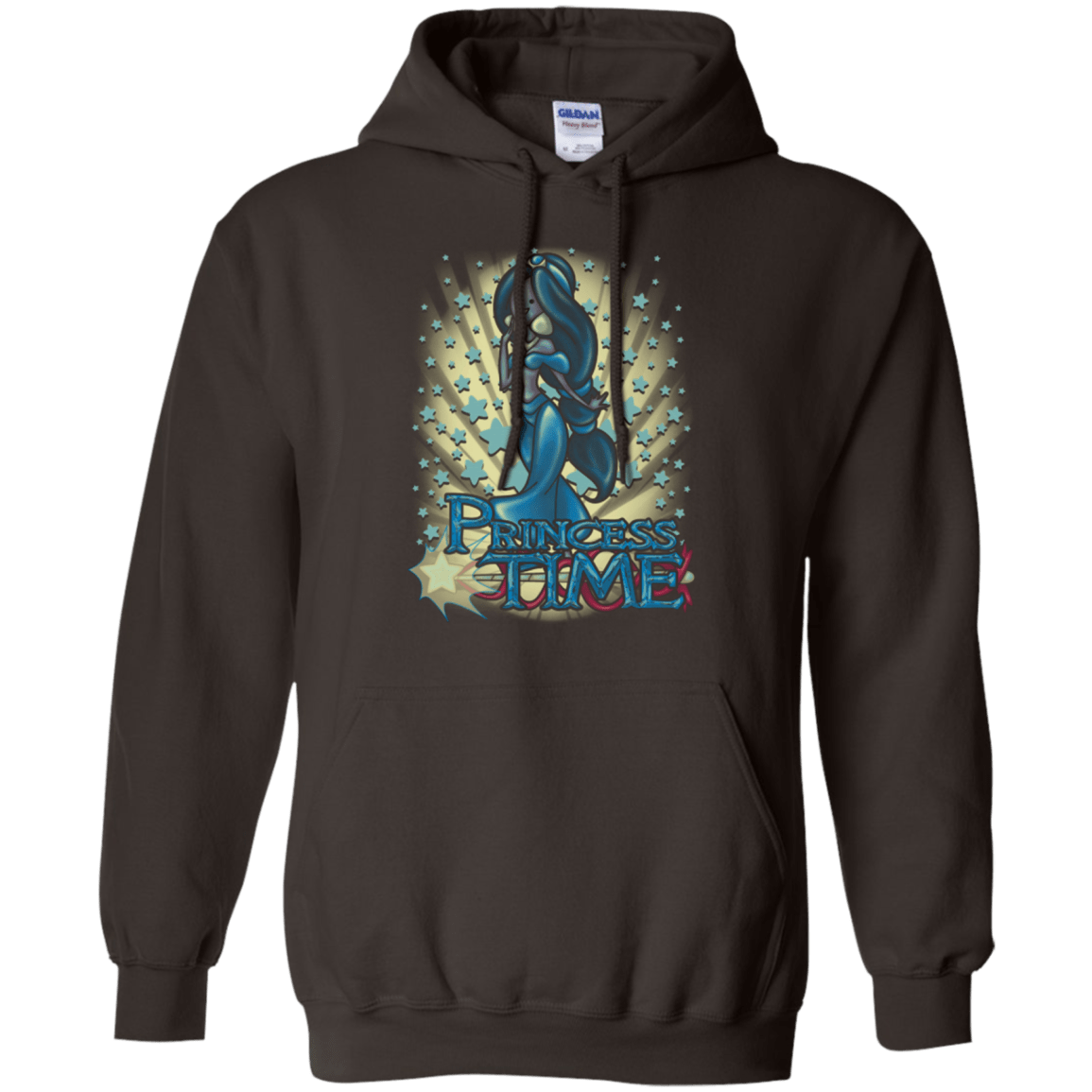 Sweatshirts Dark Chocolate / Small Princess Time Jasmine Pullover Hoodie