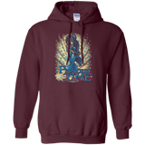 Sweatshirts Maroon / Small Princess Time Jasmine Pullover Hoodie