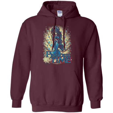 Sweatshirts Maroon / Small Princess Time Jasmine Pullover Hoodie