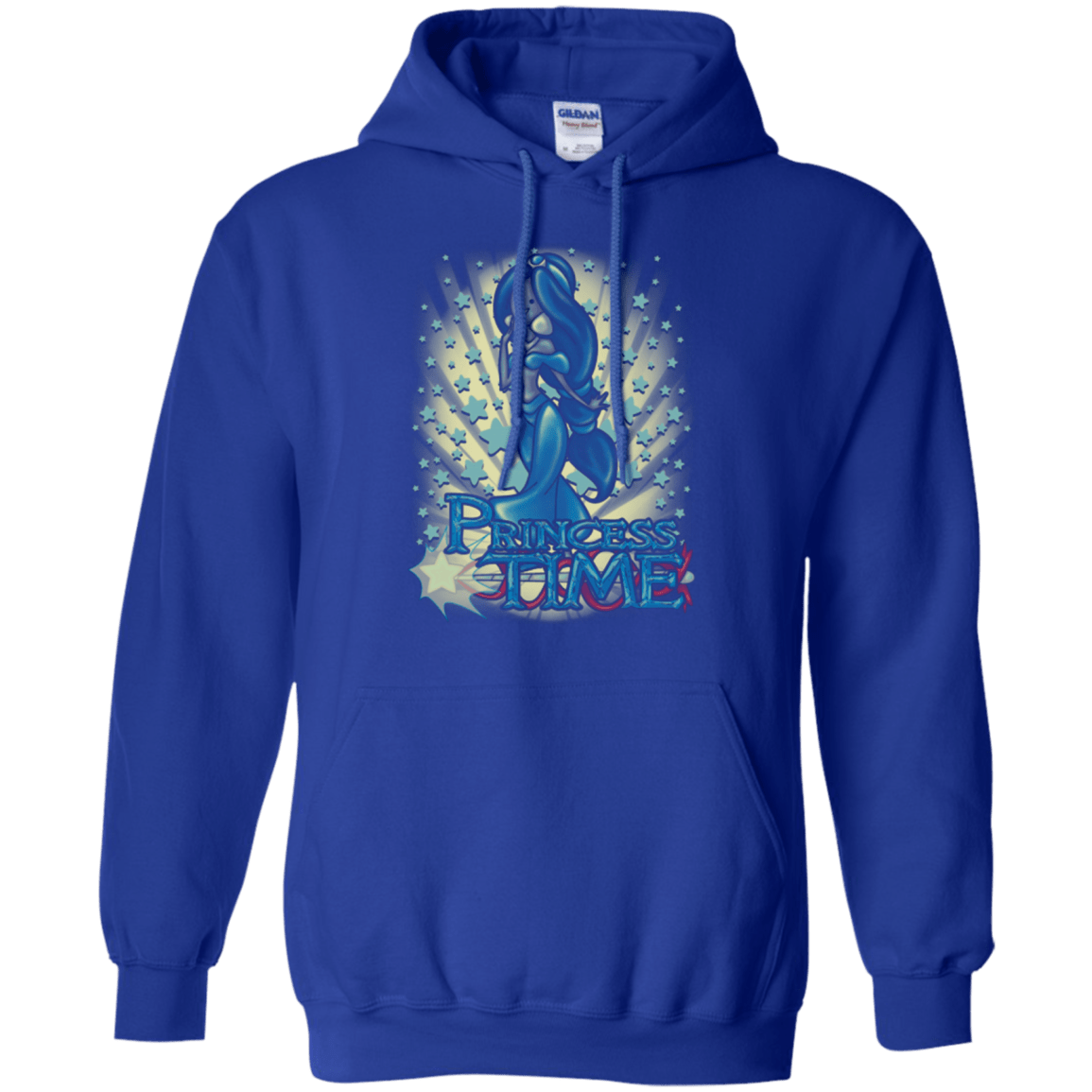 Sweatshirts Royal / Small Princess Time Jasmine Pullover Hoodie