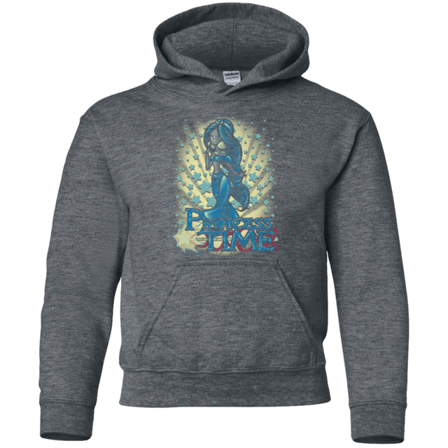 Sweatshirts Dark Heather / YS Princess Time Jasmine Youth Hoodie