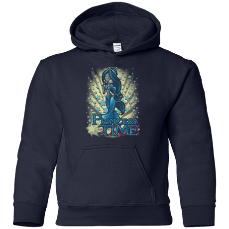 Sweatshirts Navy / YS Princess Time Jasmine Youth Hoodie