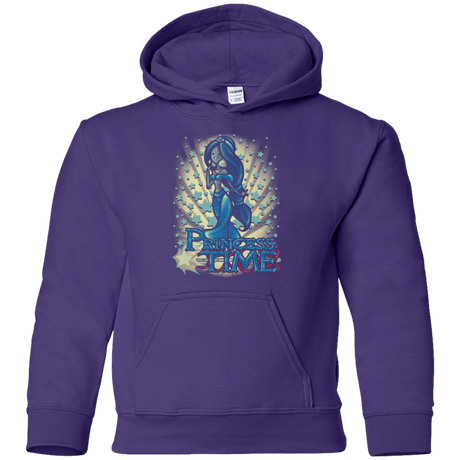 Sweatshirts Purple / YS Princess Time Jasmine Youth Hoodie