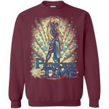Sweatshirts Maroon / Small Princess Time Kida Crewneck Sweatshirt
