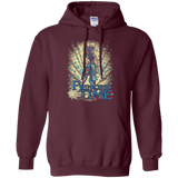 Sweatshirts Maroon / Small Princess Time Kida Pullover Hoodie