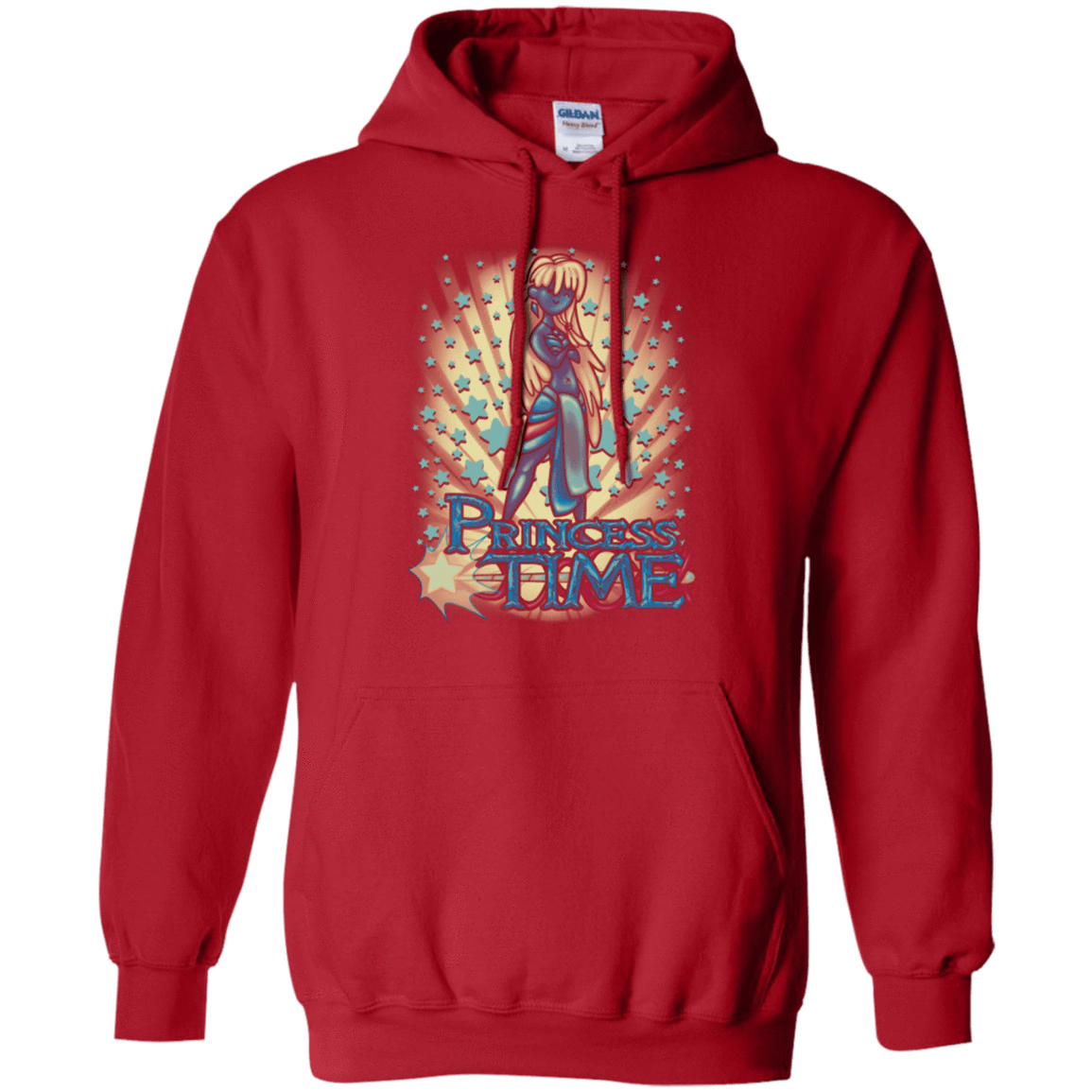 Sweatshirts Red / Small Princess Time Kida Pullover Hoodie