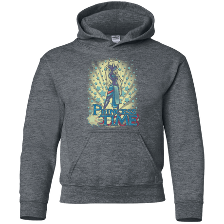 Sweatshirts Dark Heather / YS Princess Time Kida Youth Hoodie