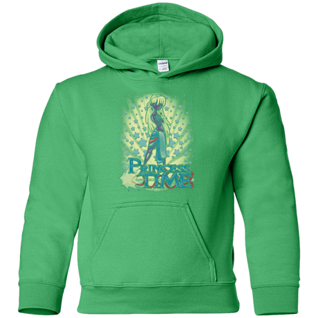Sweatshirts Irish Green / YS Princess Time Kida Youth Hoodie