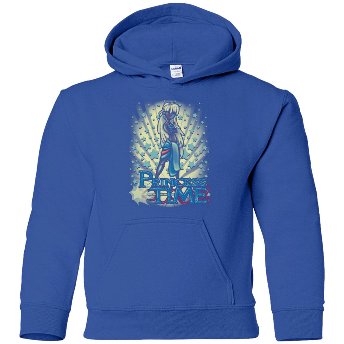 Sweatshirts Royal / YS Princess Time Kida Youth Hoodie