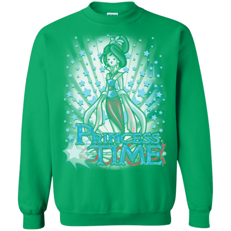 Sweatshirts Irish Green / Small Princess Time Mulan Crewneck Sweatshirt