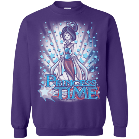 Sweatshirts Purple / Small Princess Time Mulan Crewneck Sweatshirt