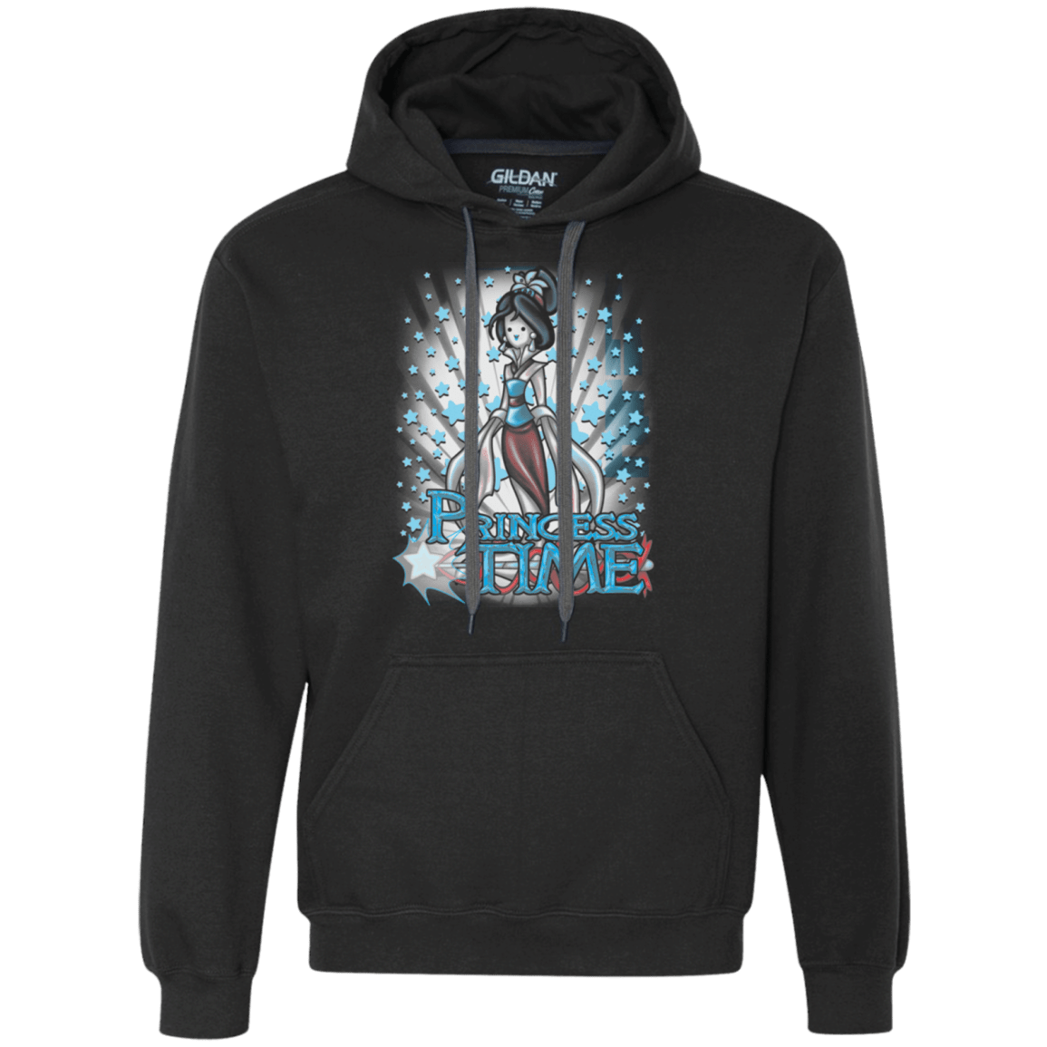 Sweatshirts Black / Small Princess Time Mulan Premium Fleece Hoodie