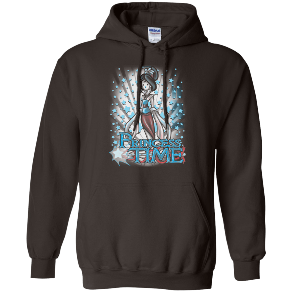 Sweatshirts Dark Chocolate / Small Princess Time Mulan Pullover Hoodie