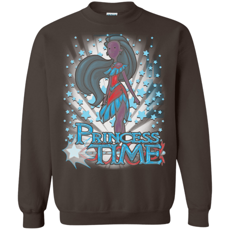 Sweatshirts Dark Chocolate / Small Princess Time Pocahontas Crewneck Sweatshirt