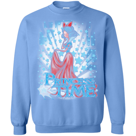 Sweatshirts Carolina Blue / Small Princess Time Snow White Crewneck Sweatshirt