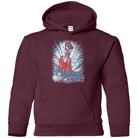 Sweatshirts Maroon / YS Princess Time Snow White Youth Hoodie