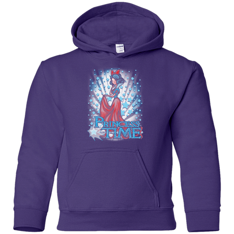 Sweatshirts Purple / YS Princess Time Snow White Youth Hoodie