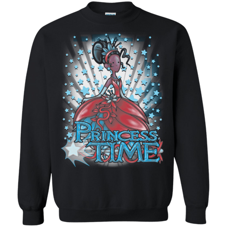 Sweatshirts Black / Small Princess Time Tiana Crewneck Sweatshirt