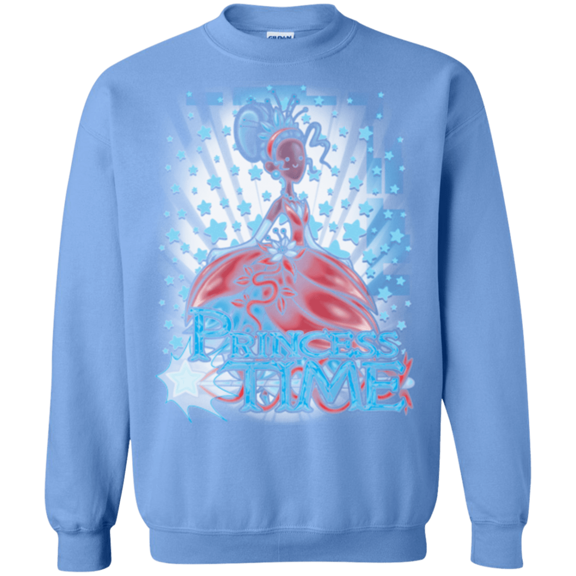 Sweatshirts Carolina Blue / Small Princess Time Tiana Crewneck Sweatshirt