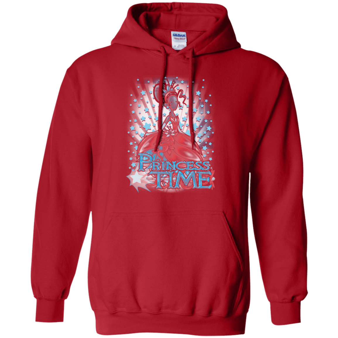 Sweatshirts Red / Small Princess Time Tiana Pullover Hoodie
