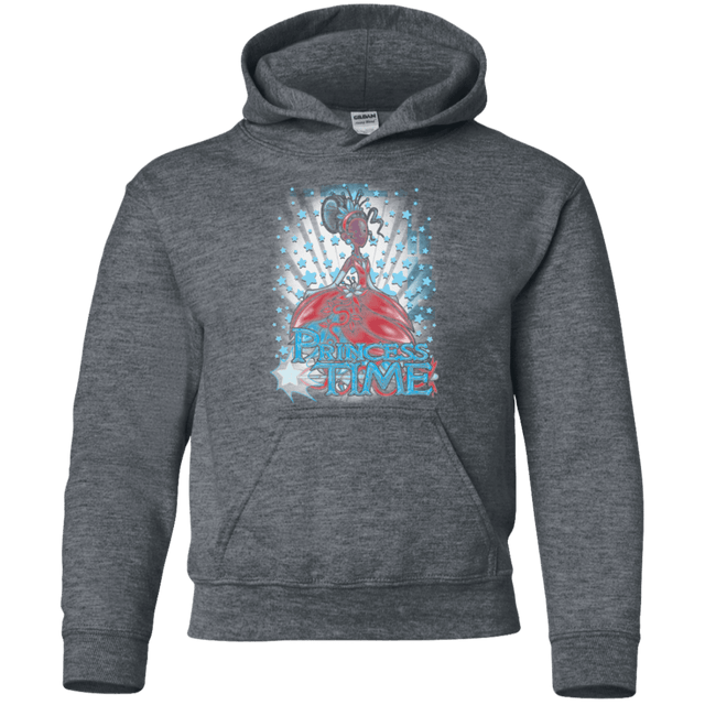 Sweatshirts Dark Heather / YS Princess Time Tiana Youth Hoodie