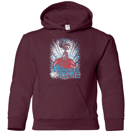 Sweatshirts Maroon / YS Princess Time Tiana Youth Hoodie