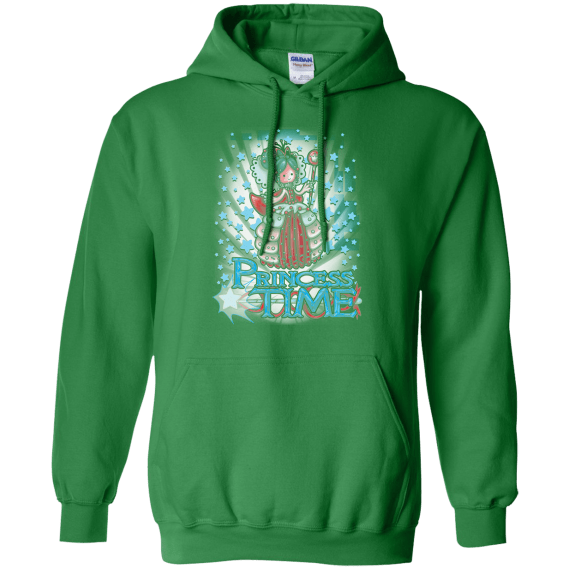 Sweatshirts Irish Green / Small Princess Time Vanellope Pullover Hoodie