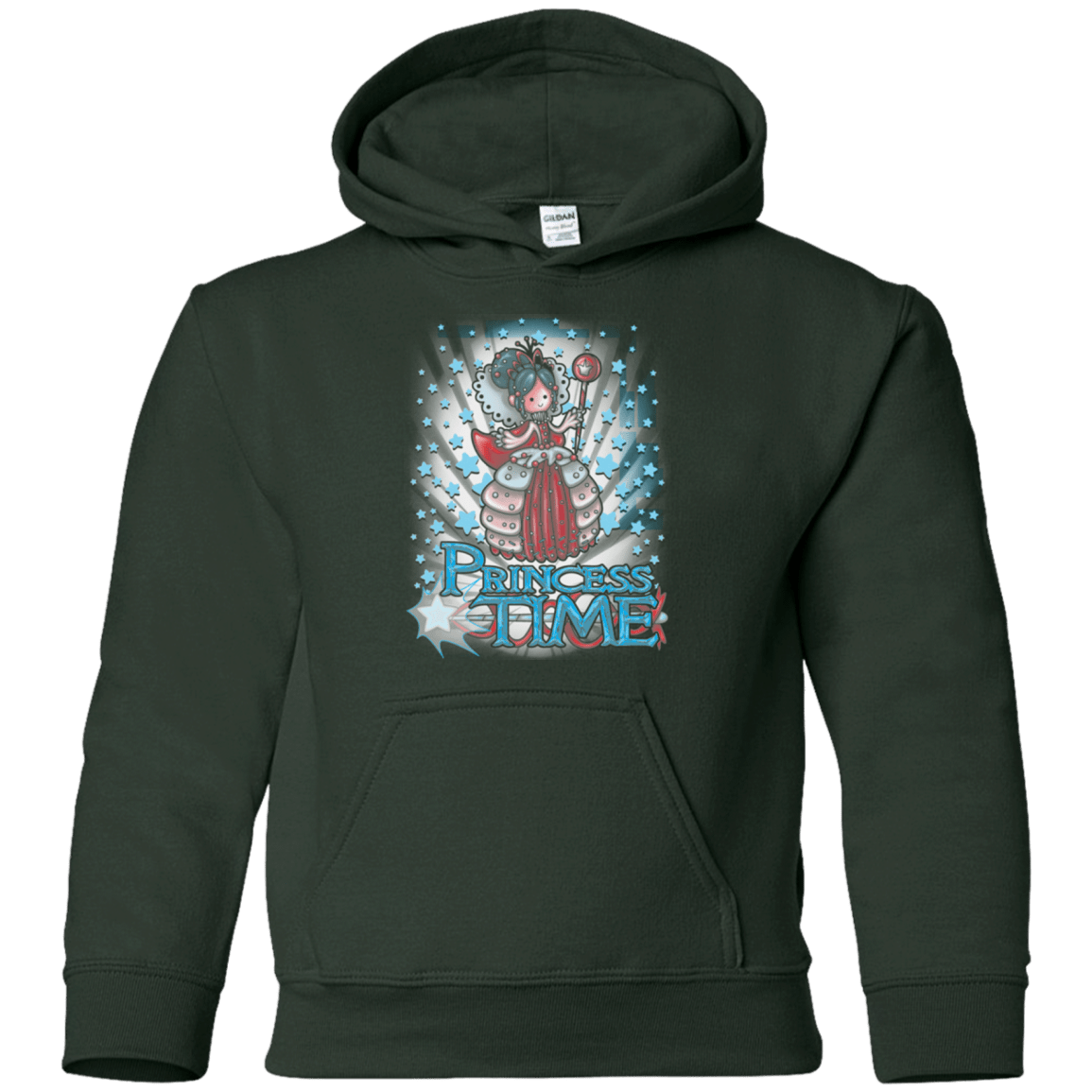 Sweatshirts Forest Green / YS Princess Time Vanellope Youth Hoodie