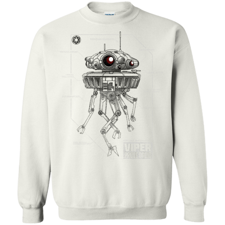 Sweatshirts White / S Probe Droid POD Crewneck Sweatshirt