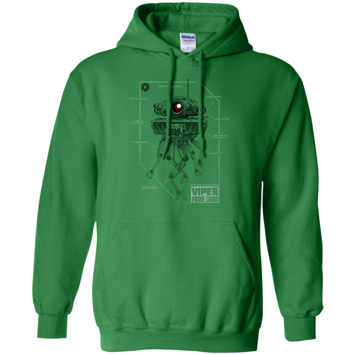 Sweatshirts Irish Green / S Probe Droid POD Pullover Hoodie
