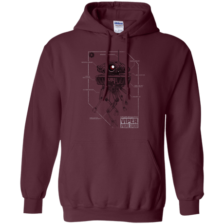 Sweatshirts Maroon / S Probe Droid POD Pullover Hoodie