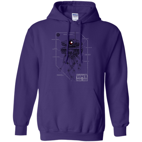 Sweatshirts Purple / S Probe Droid POD Pullover Hoodie