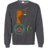 Sweatshirts Dark Heather / Small Profile-METROID Crewneck Sweatshirt