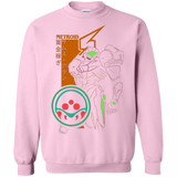 Sweatshirts Light Pink / Small Profile-METROID Crewneck Sweatshirt