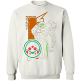Sweatshirts White / Small Profile-METROID Crewneck Sweatshirt