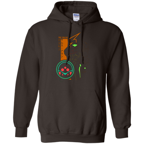 Sweatshirts Dark Chocolate / Small Profile-METROID Pullover Hoodie