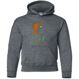 Sweatshirts Dark Heather / YS Profile-METROID Youth Hoodie