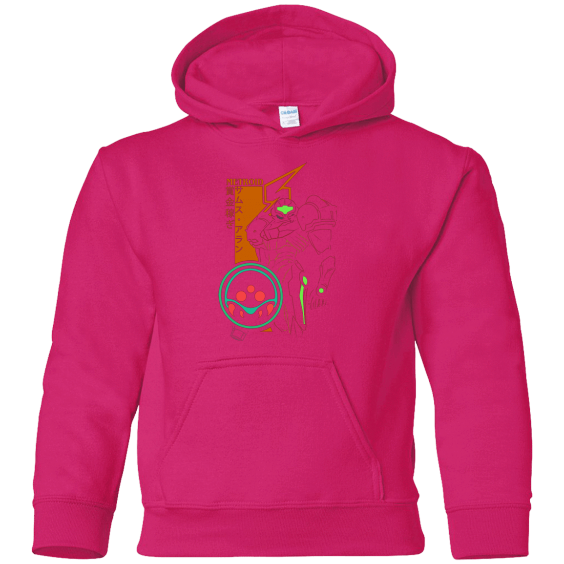 Sweatshirts Heliconia / YS Profile-METROID Youth Hoodie