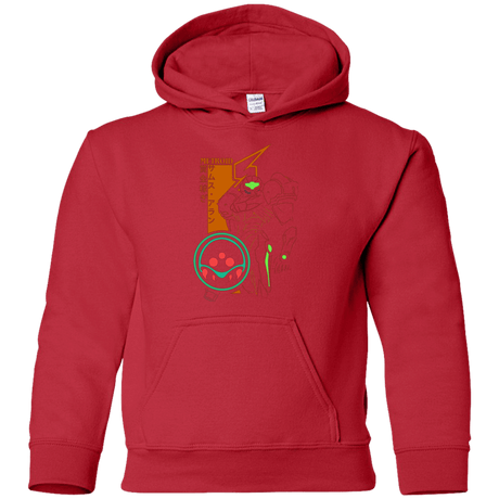 Sweatshirts Red / YS Profile-METROID Youth Hoodie