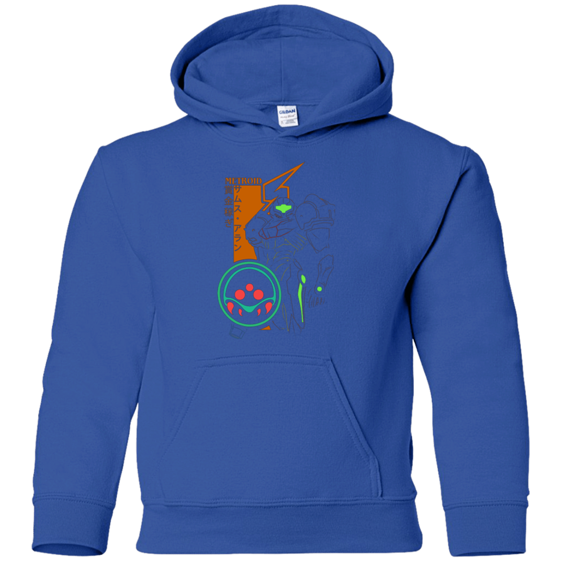 Sweatshirts Royal / YS Profile-METROID Youth Hoodie