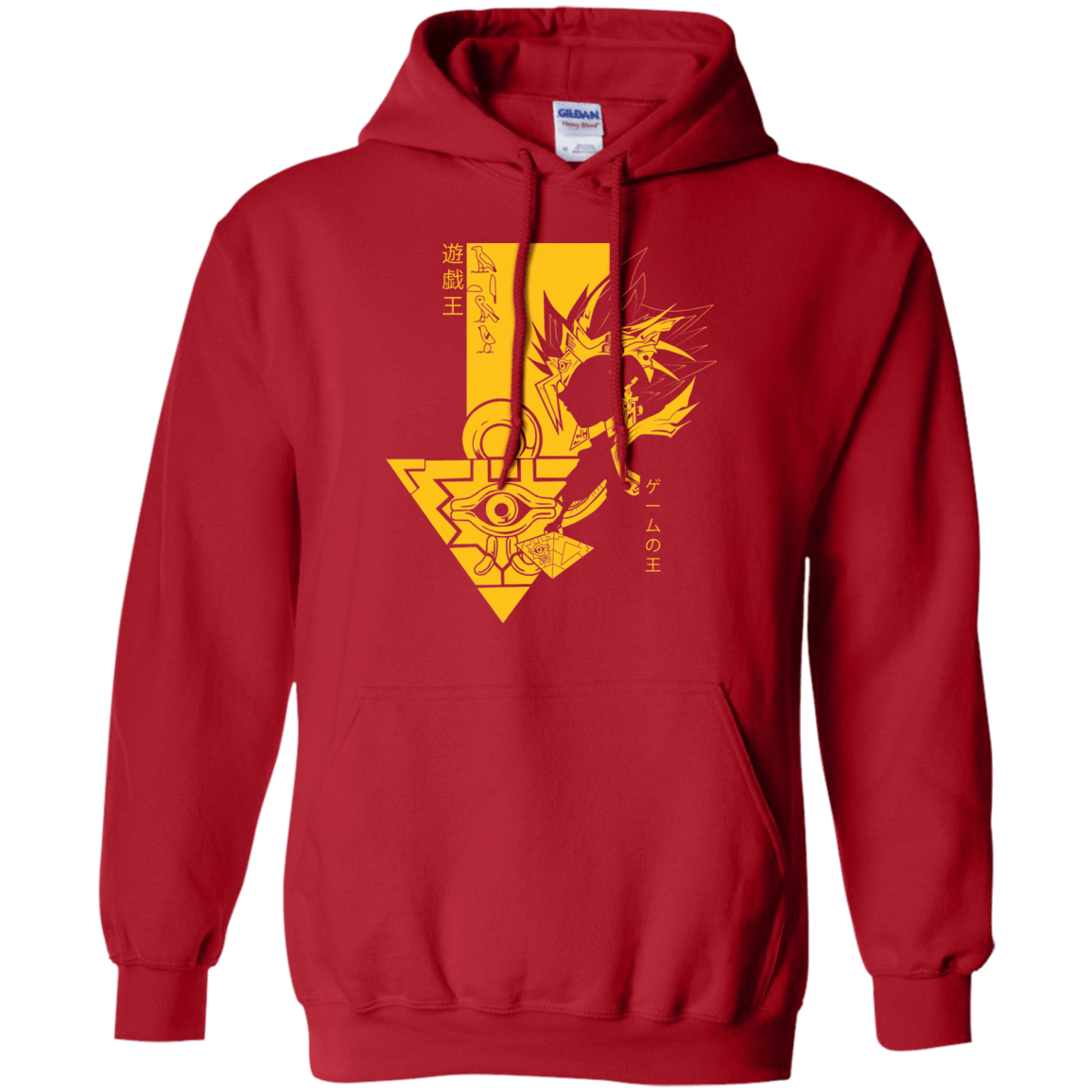 Sweatshirts Red / S Profile - Pharaoh Atem Pullover Hoodie