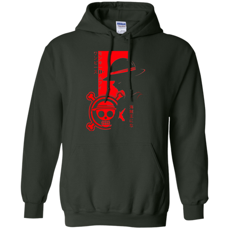 Sweatshirts Forest Green / Small Profile - Pirate King Pullover Hoodie