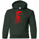 Sweatshirts Forest Green / YS Profile - Pirate King Youth Hoodie