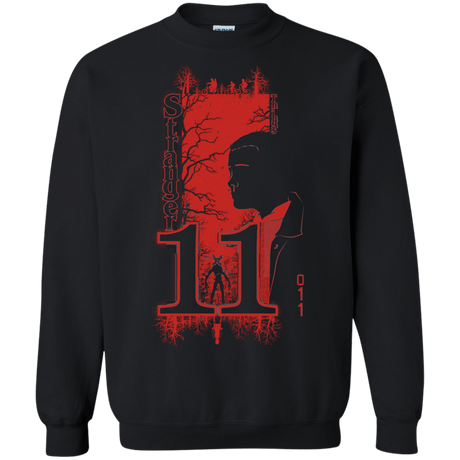 Sweatshirts Black / S Profile-Stranger Things 11 Crewneck Sweatshirt